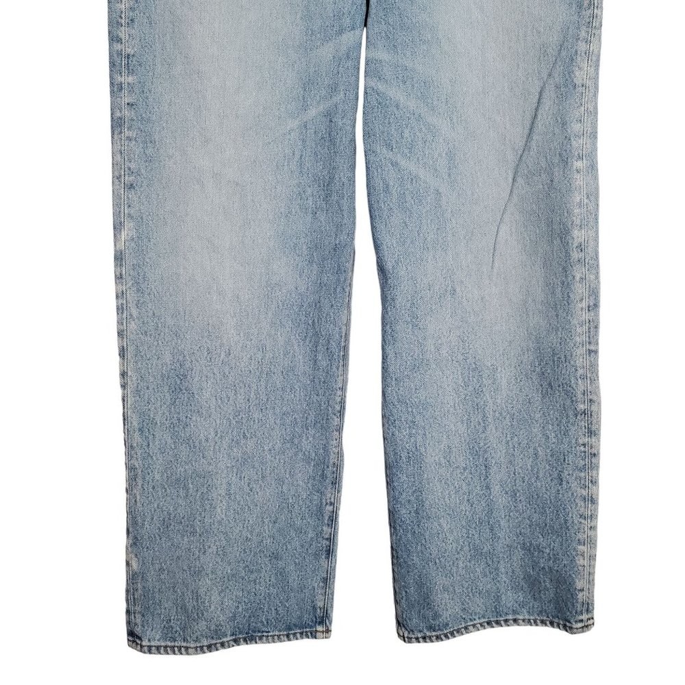 Rivet & Thread Womens Size 32 Jeans Madewell Denim High Rise Wide Leg 37x30 Ltd - Picture 4 of 14